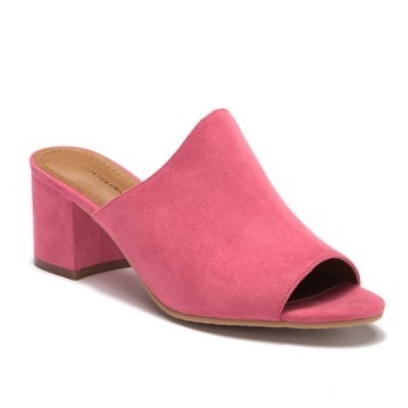 14th & Union Shoes - 14th & Union Hayzel. Lock Heel Mule 10 pink